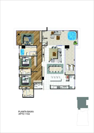 Apartamento com 1 dormitório, foto 24