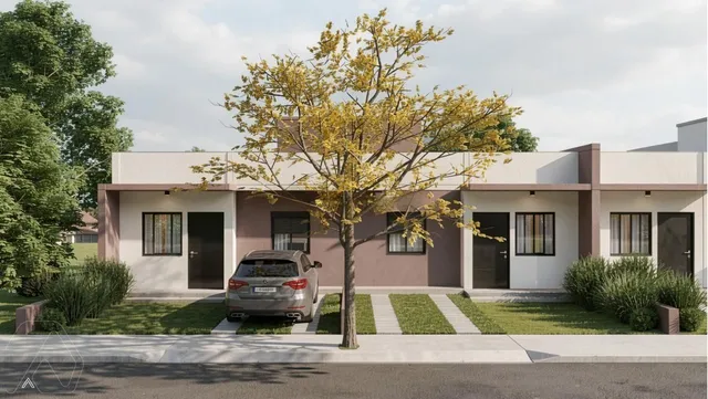 Casa geminada com 2 dormitórios