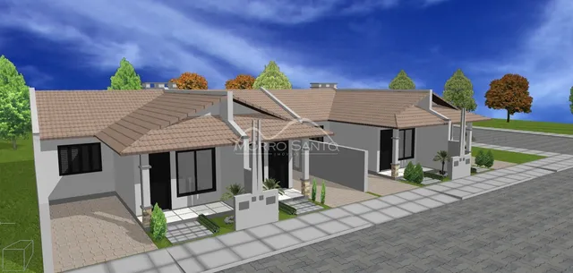 Casa geminada com 2 dormitórios, foto 2
