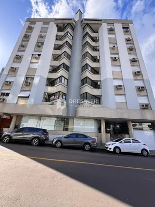 Fachada de um prédio residencial em Lajeado, Brasil.