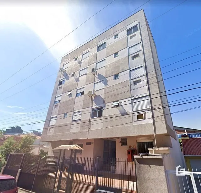 Fachada de um prédio residencial em Lajeado, Brasil.