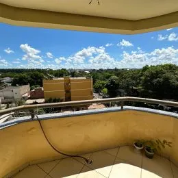 Vista panorâmica da área externa do imóvel em Lajeado.