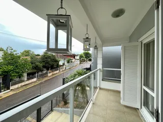 Vista da varanda de uma residência em Lajeado, Brasil.