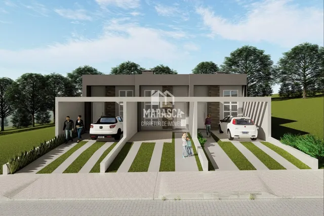 Casa geminada com 2 dormitórios