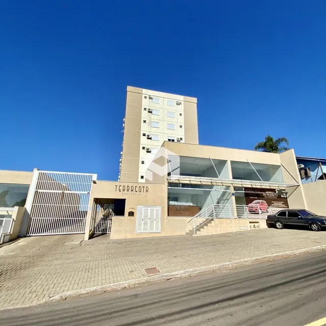 Fachada de um prédio residencial em Lajeado, Brasil.
