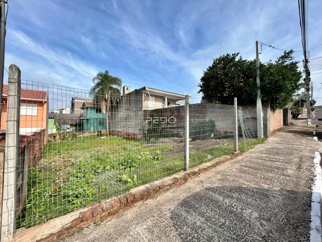 Vista da propriedade com cerca de arame.