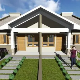 Casa geminada com 2 dormitórios, foto 2