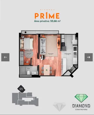 Apartamento com 1 dormitório, foto 18