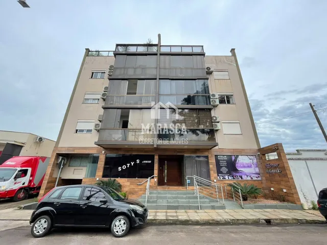 Fachada de um prédio residencial em Lajeado, Brasil.