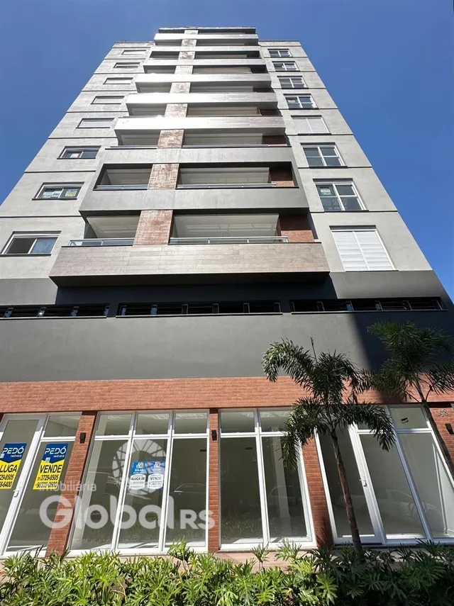 Fachada de um prédio residencial em Lajeado, Brasil.