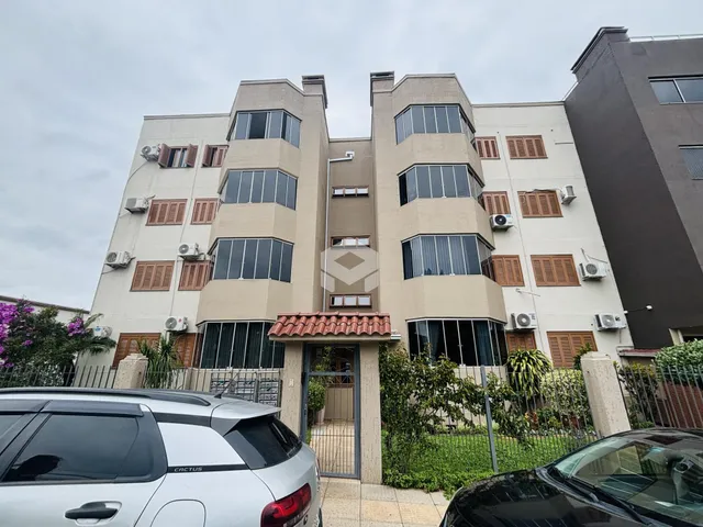 Fachada de um prédio residencial em Lajeado, Brasil.