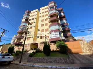 Fachada de um prédio residencial em Lajeado, Brasil.