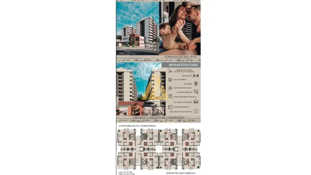 Apartamento com 2 dormitórios