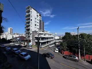 Vista da fachada de um edifício em Lajeado, Brasil.
