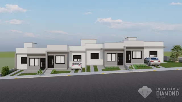 Casa geminada com 2 dormitórios