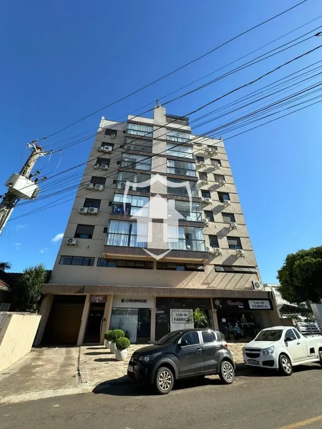 Fachada de um prédio residencial em Lajeado, Brasil.