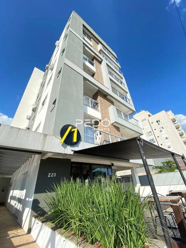 Fachada de um prédio residencial em Lajeado, Brasil.