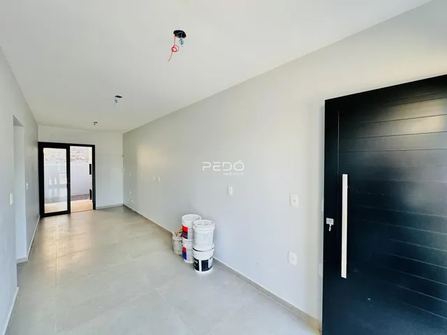 Hall de entrada de uma propriedade em Lajeado, Brasil.