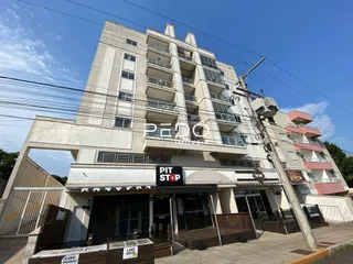 Fachada de um prédio residencial em Lajeado, Brasil.