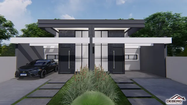 Casa geminada com 3 dormitórios