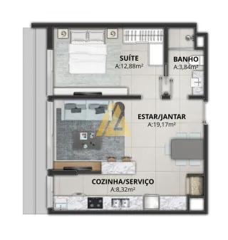 Apartamento com 2 dormitórios, foto 14