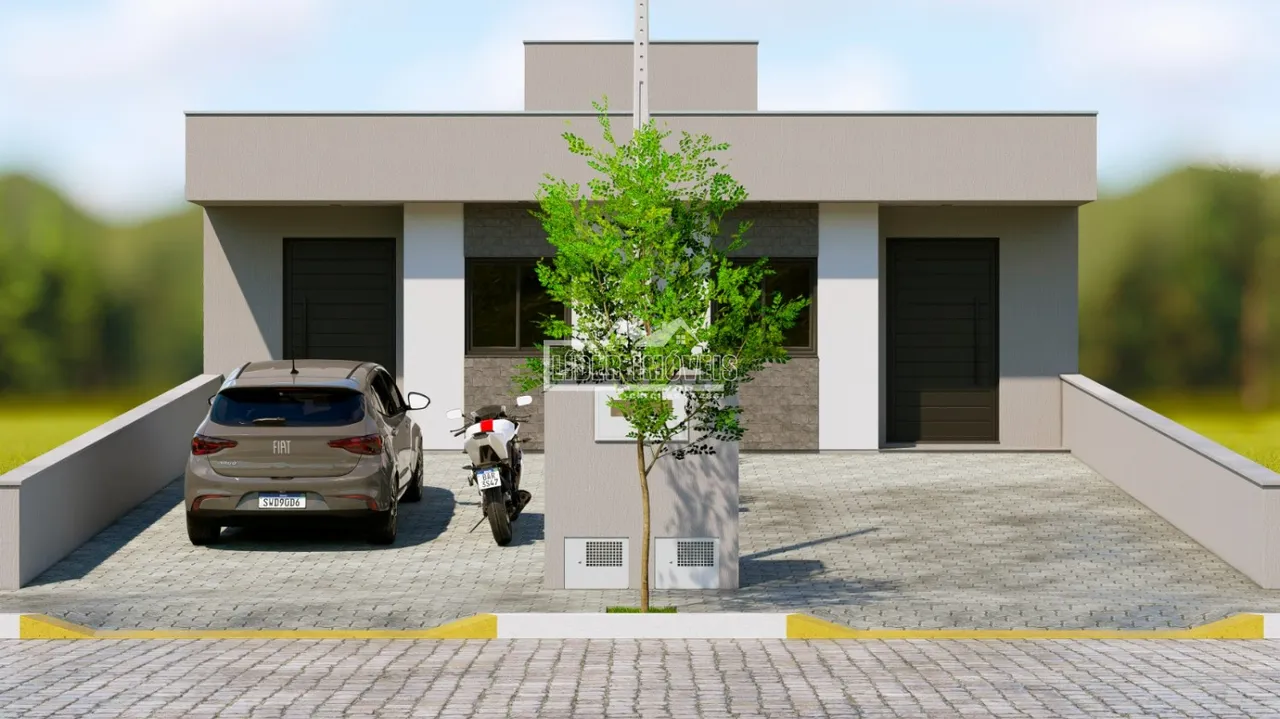 Casa geminada com 2 dormitórios, foto 1