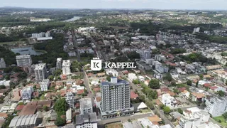 Vista aérea de um bairro residencial em Lajeado, Brasil.