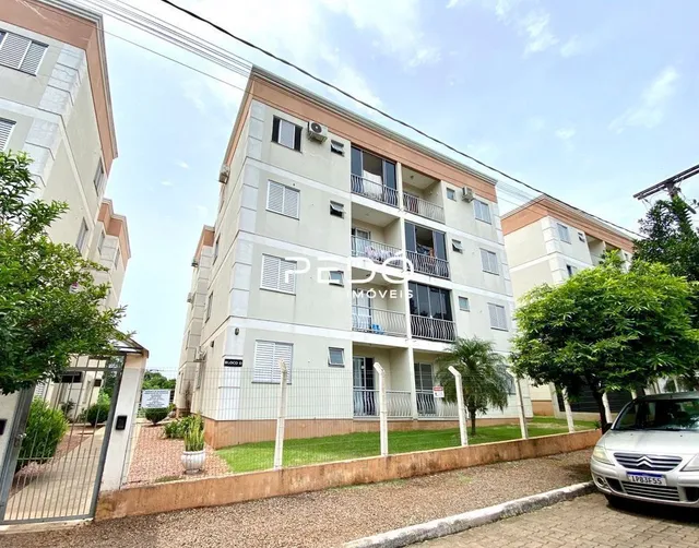 Fachada de um prédio residencial em Lajeado, Brasil.