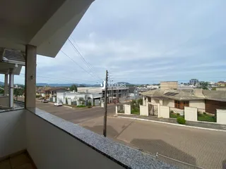 Vista da rua em Lajeado, Brasil.