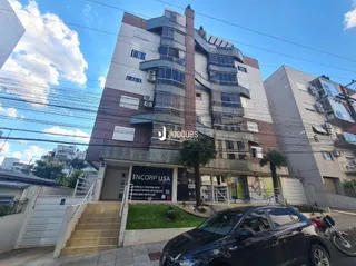 Fachada de um prédio residencial em Lajeado, Brasil.