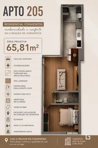Apartamento com 1 dormitório, foto 9
