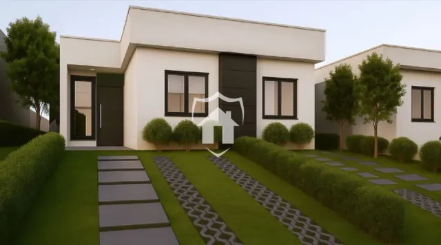 Casa geminada com 2 dormitórios