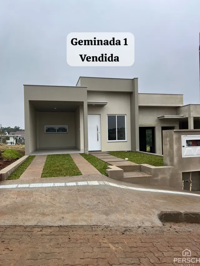 Casa geminada com 2 dormitórios
