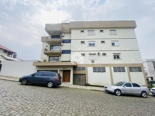 Fachada de um prédio residencial em Lajeado, Brasil.