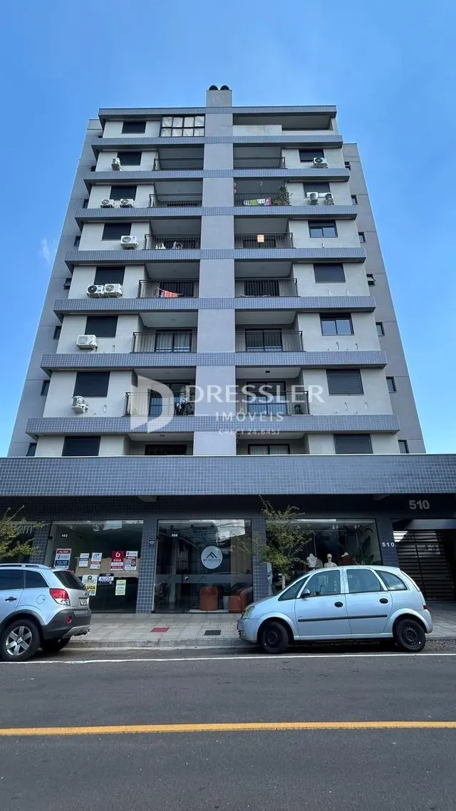 Fachada de um prédio residencial em Lajeado, Brasil.