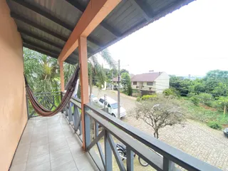 Vista da varanda de uma propriedade em Lajeado, Brasil.