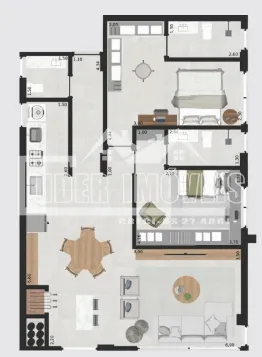 Apartamento com 2 dormitórios, foto 8