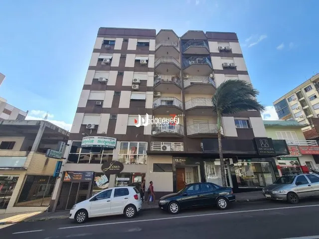 Fachada de um prédio residencial em Lajeado, Brasil.