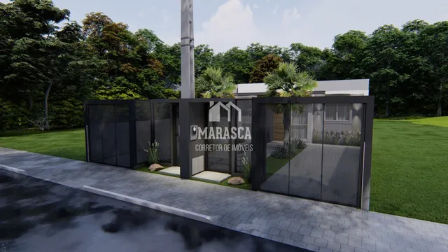 Casa geminada com 2 dormitórios