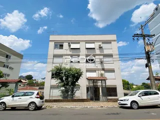 Fachada de um prédio residencial em Lajeado, Brasil.