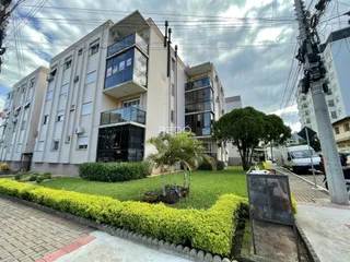 Fachada de um prédio residencial em Lajeado, Brasil.