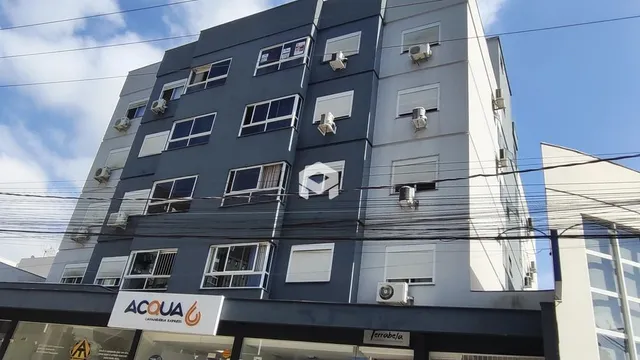 Fachada de um prédio residencial em Lajeado, Brasil.