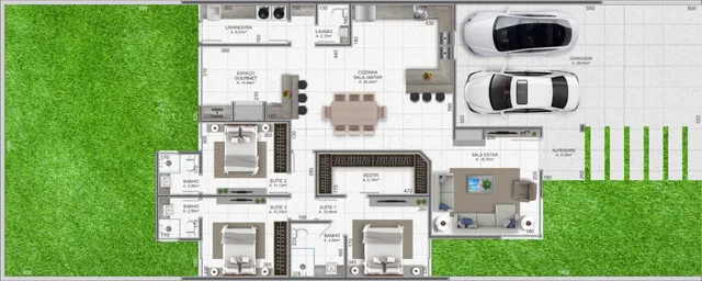 Casa com 3 dormitórios, foto 4