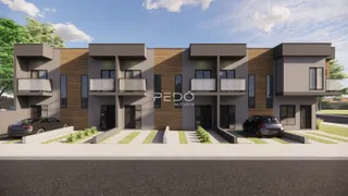 Fachada moderna de um imóvel residencial em Lajeado.