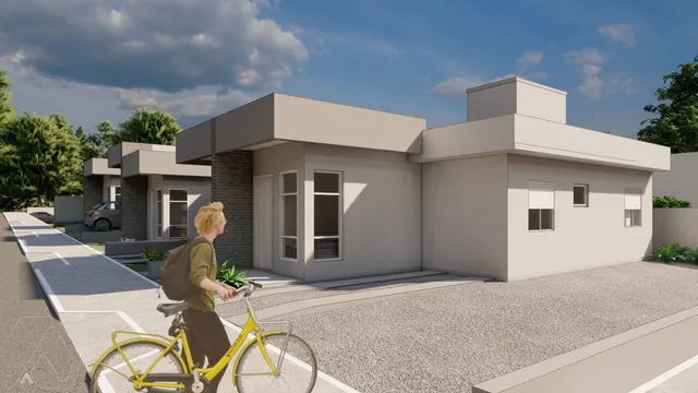 Casa geminada com 2 dormitórios
