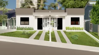 Casa geminada com 2 dormitórios, foto 1