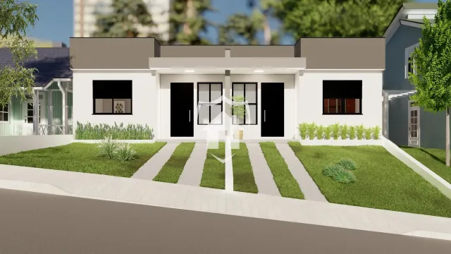 Casa geminada com 2 dormitórios