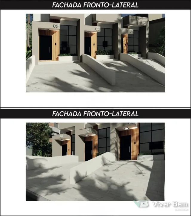 Casa geminada com 2 dormitórios