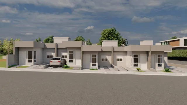 Casa geminada com 2 dormitórios