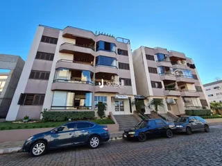 Fachada de um prédio residencial em Lajeado, Brasil.